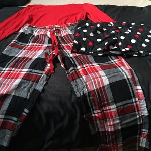 3 piece pajama set