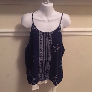 🛍SOLD🛍 NWT Layered Spaghetti Strap Top