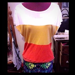 Backless Bebe Shortsleeve Top