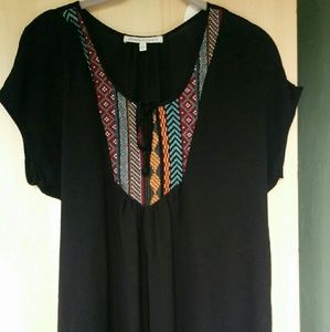 Nordstrom BoHo embroidered blouse