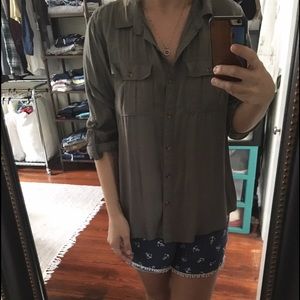 Utility Style Button Down