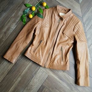 MICHAEL by Michael Kors Leather Jacket