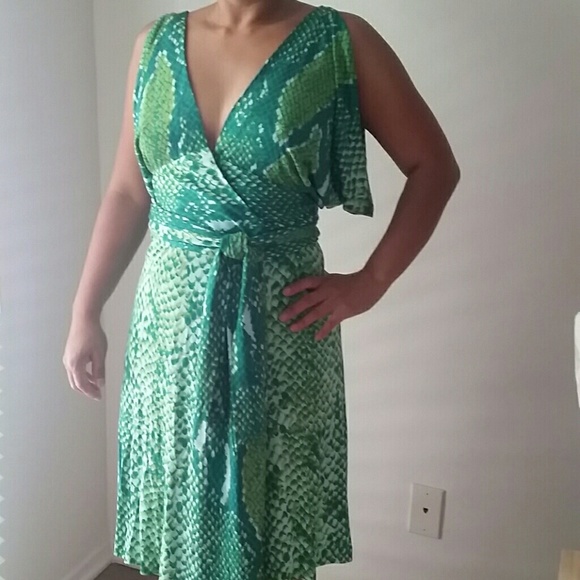 DVF wrap dress