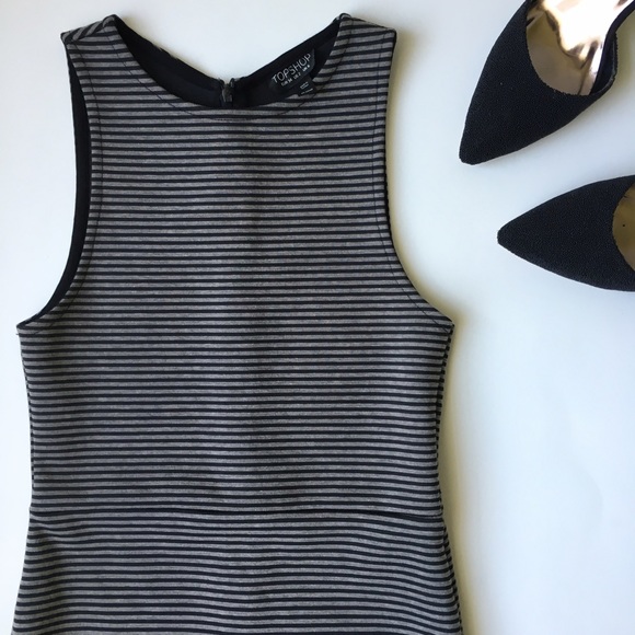 Topshop Dresses & Skirts - 🎉Host Pick!🎉 Topshop Striped Midi Bodycon Dress