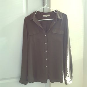 Barely worn Loft utility blouse