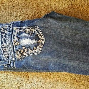 Miss me jeans size 26 mid-rise