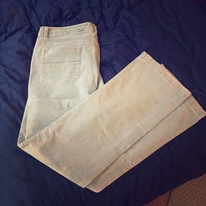 Light blue American eagle corduroys