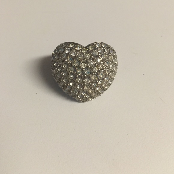 Heart Shaped Cocktail Ring