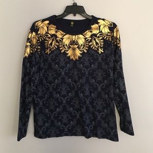 Gold Accented Top