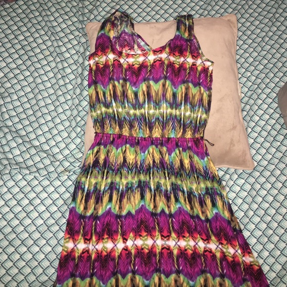 Multi color dress from Maurice's. Size xsmall. - Picture 1 of 3