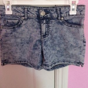Fake Jean "Jegging" shorts