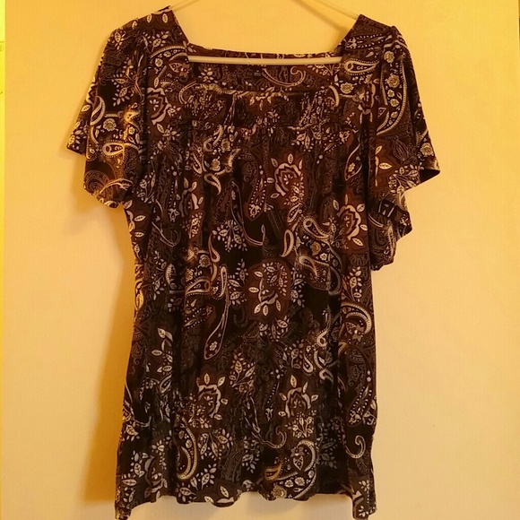 Short sleeve blouse