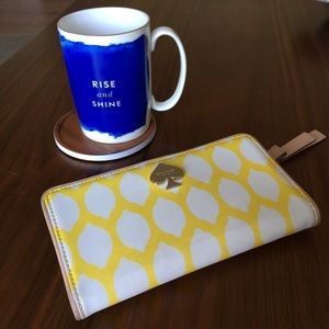 Kate Spade Yellow Wallet