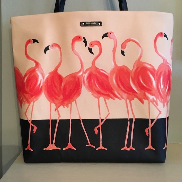 Kate spade flamingo bag