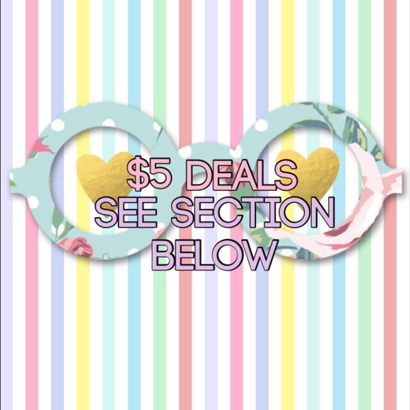 Bunch of $5 deals in the section below