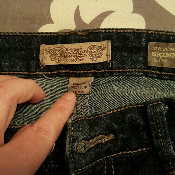 Nine West Matchstick Skinny Jeans