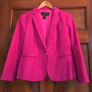 Ann Taylor Fuchsia Blazer size 8