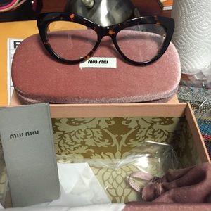 Miu Miu glasses frames PLEASE READ DESCRIPTION
