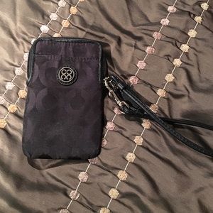 Coach phone/wallet case