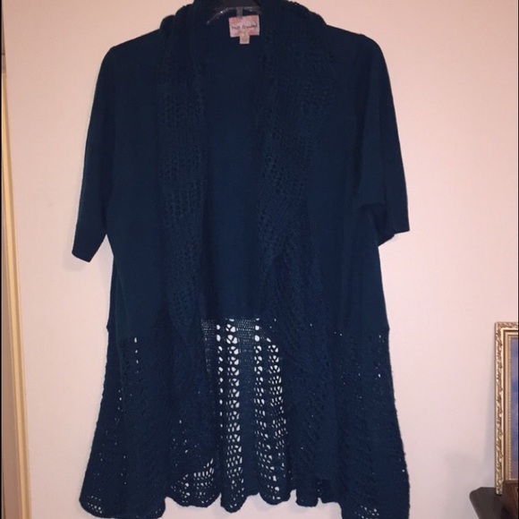 Long sweater cardigan
