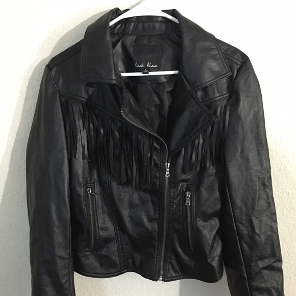 🎉I love SALES🎉Black biker coat