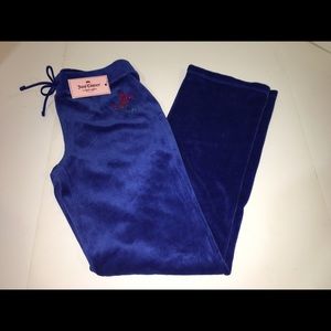 NWT Kids Juicy Couture Velour Pants sz M age 10-12