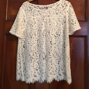 Loft Lace top - medium petite