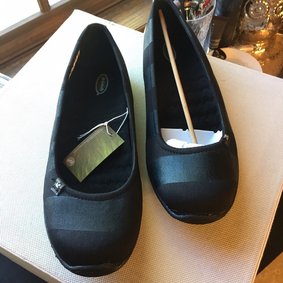 Dr Scholl's striped flats
