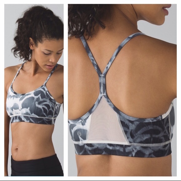 "Pretty Plume" Lululemon Sports Bra