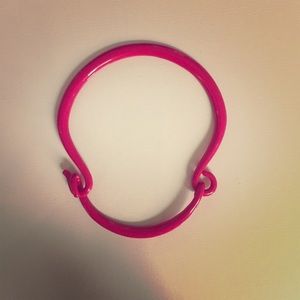 Hot pink hook Baublebar Necklace