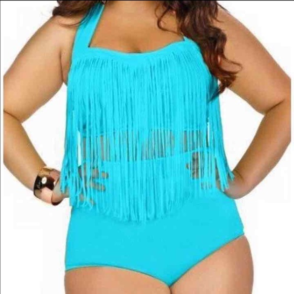 Fringe Plus Size Bikini