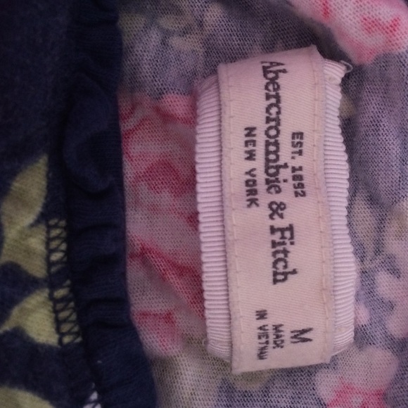 Floral, thin strapped, elastic waist, top - Picture 3 of 3