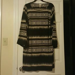 Mod Patterned Dress