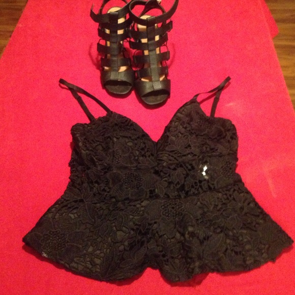 Woven Crochet Top