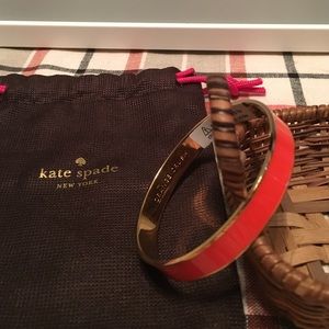 Kate spade orange bangle NWT