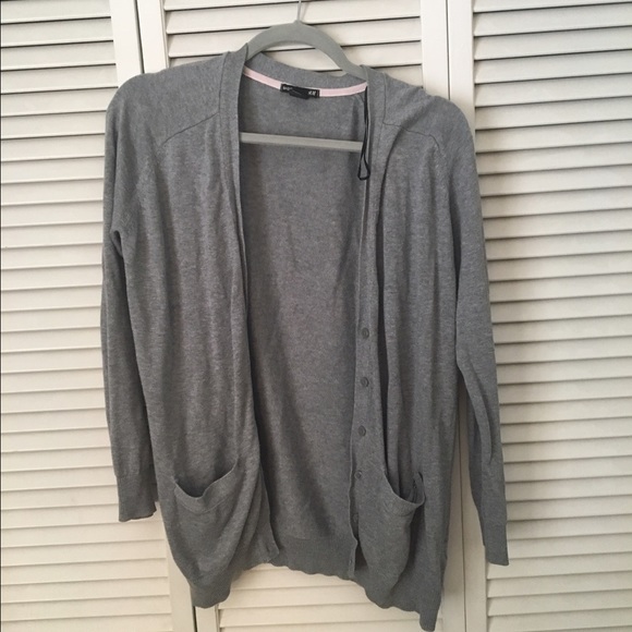 Grey H&M cardigan