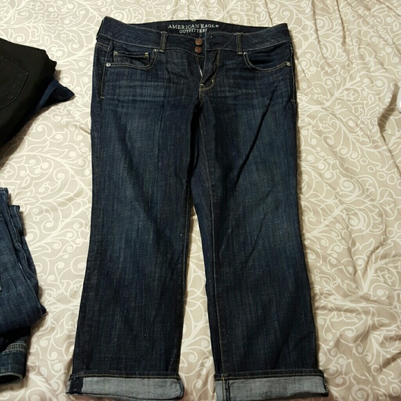 American Eagle Crop Capri size 10