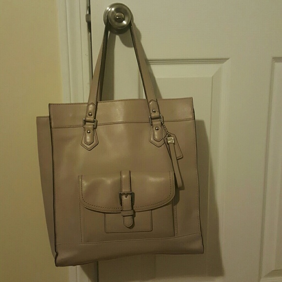 Authentic Coach leather Tote