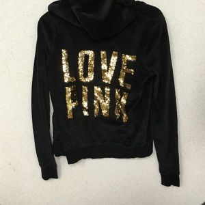 Black PINK Victoria's Secret jacket