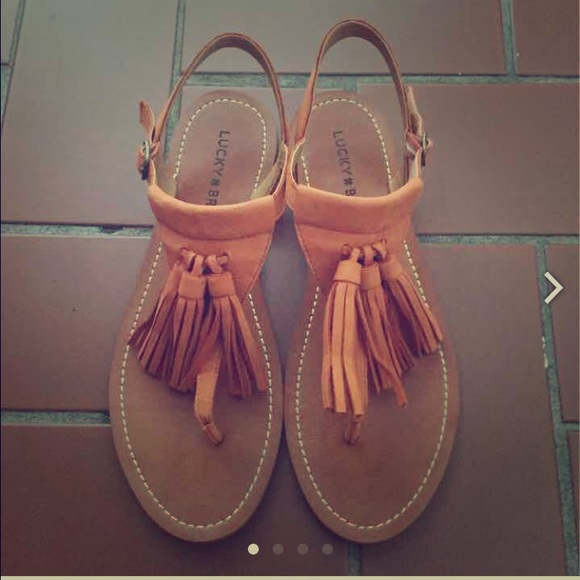 Lucky Brand Shoes - lucky brand tassel sandals