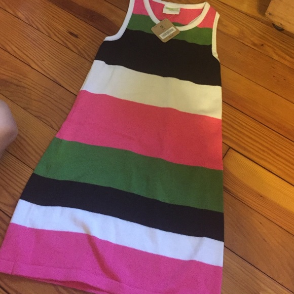 Girls striped dress