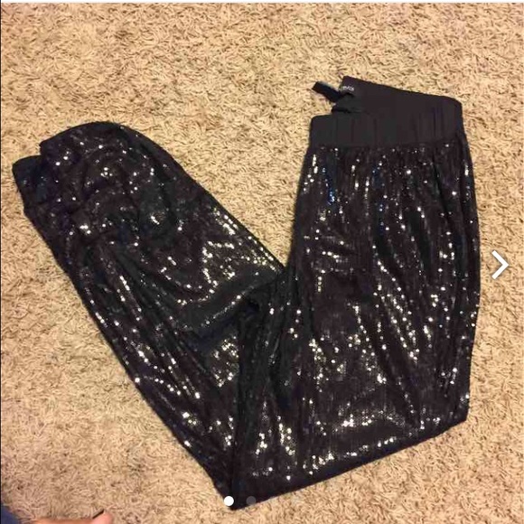 White House black market sequin pants!