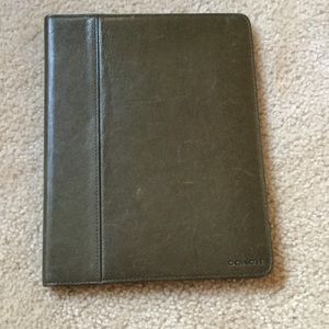 Coach iPad cover