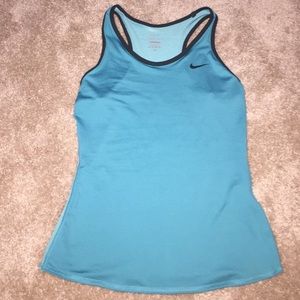 Blue Nike racerback