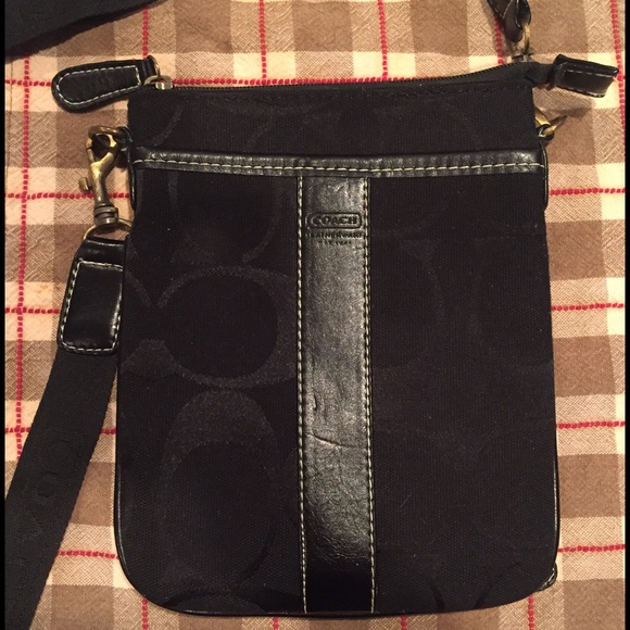 Coach messenger cross body bag