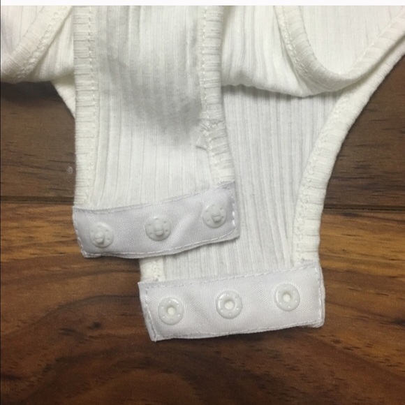 SOLD NWOT LF Lace up Bodysuit - Picture 4 of 4