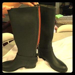 Hunter Green Rainboots