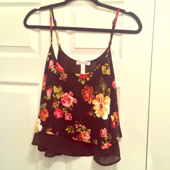 Floral Flow Top