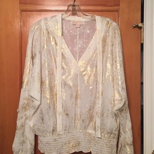 Michael Kors long sleeve blouse