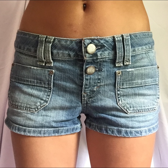 American eagle jean shorts